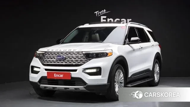 Ford Explorer 6th Generation 2020 Белый из Кореи