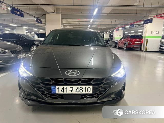 Hyundai Avante (CN7) 2022 Серый из Кореи