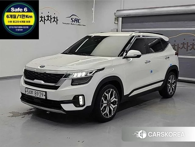 Kia Seltos 2019 Белый из Кореи