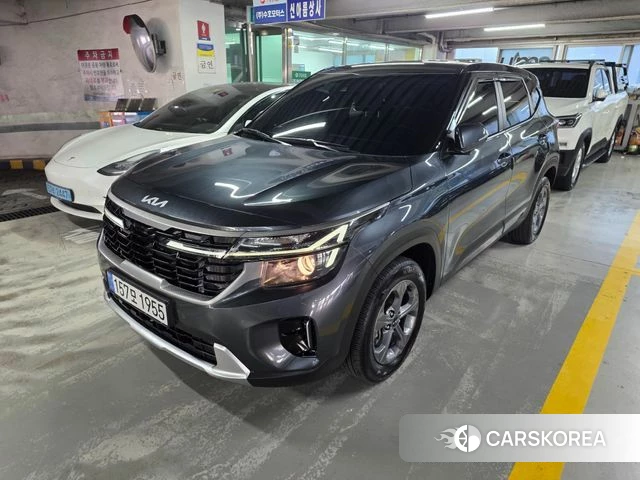 Kia The New Seltos 2022 Серый из Кореи