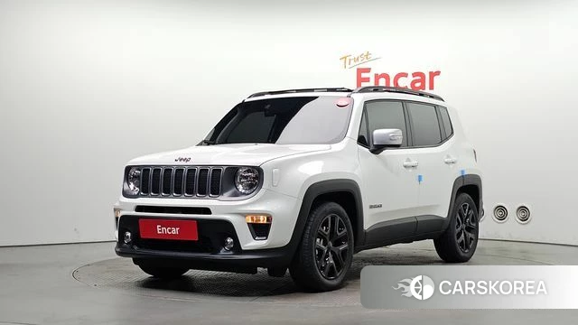 Jeep Renegade 2022 Белый из Кореи