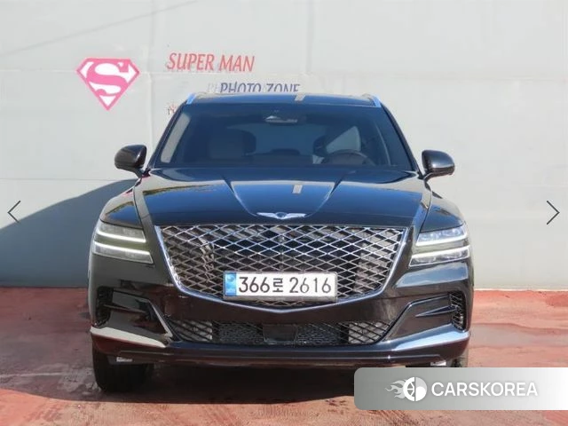 Genesis GV80 2023 Черный из Кореи