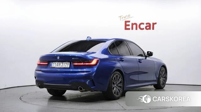 BMW 3 Series (G20) 2020 Синий из Кореи