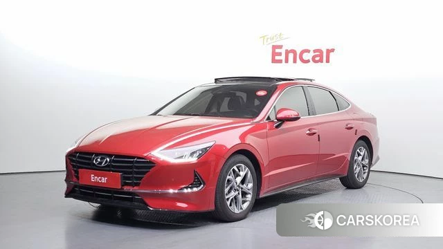Hyundai Sonata (DN8) 2019 Красный из Кореи
