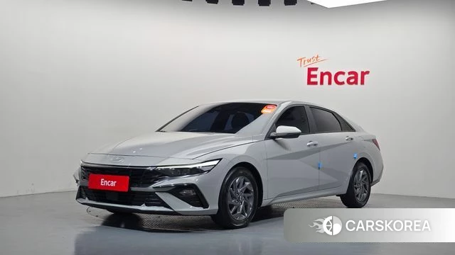Hyundai The New Avante (CN7) 2023 Серебристо-серый из Кореи