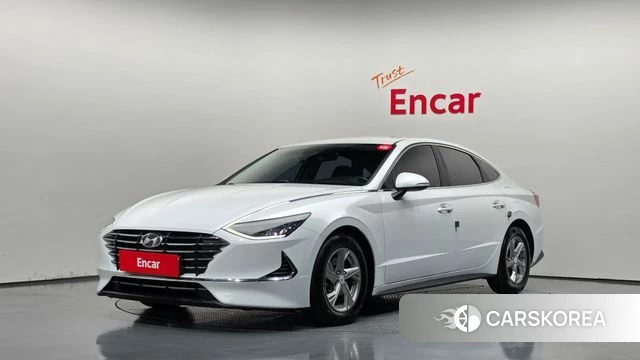 Hyundai Sonata (DN8) 2019 Белый из Кореи
