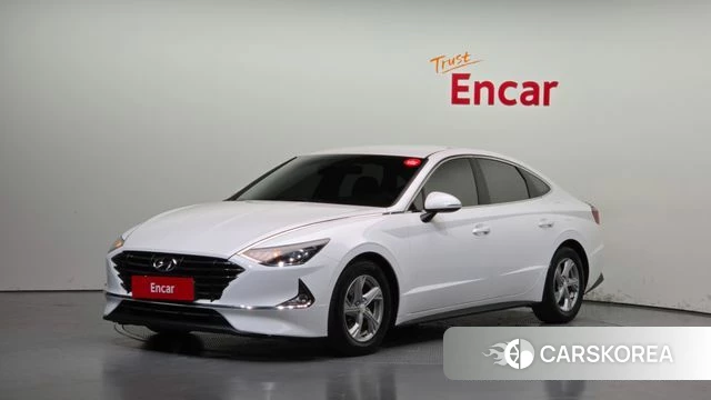 Hyundai Sonata (DN8) 2019 Белый из Кореи