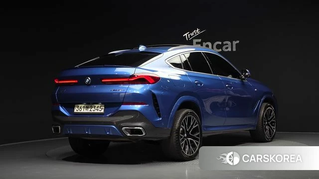 BMW X6 (G06) 2020 Синий из Кореи