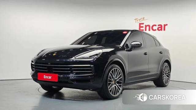 Porsche Cayenne (PO536) 2022 Черный из Кореи