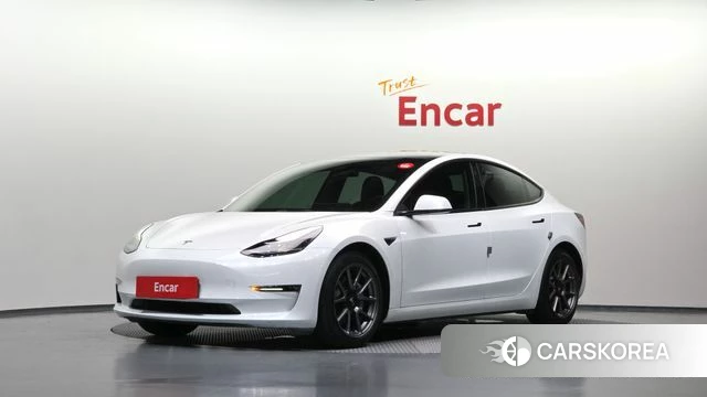 Tesla Model 3 2022 Белый из Кореи