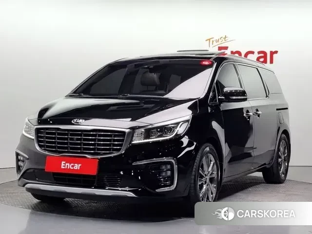 Kia The New Carnival 2018 Черный из Кореи