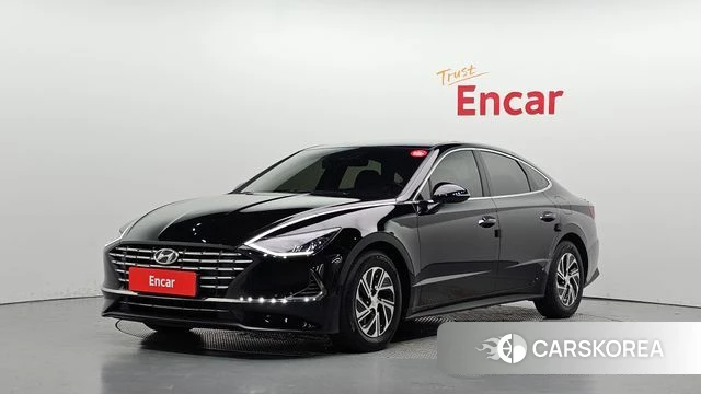 Hyundai Sonata Hybrid (DN8) 2020 Черный из Кореи