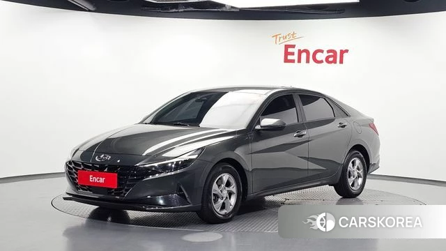 Hyundai Avante (CN7) 2021 Серый из Кореи