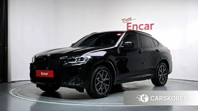 BMW X4 (G02) 2022 Черный из Кореи