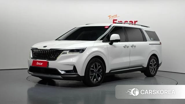 Kia Carnival 4th generation 2021 Белый из Кореи