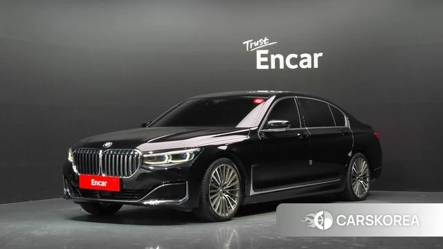BMW 7 Series (G11) 2021 Черный из Кореи