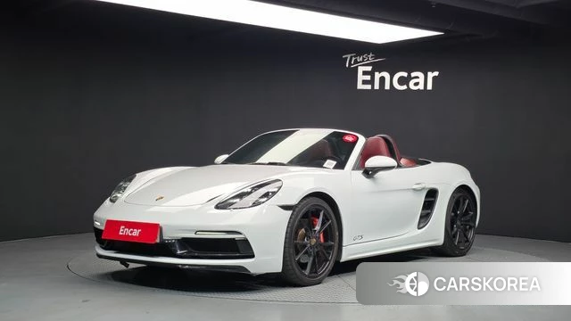 Porsche 718 Boxster 2019 Белый из Кореи