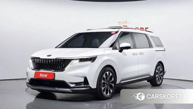 Kia Carnival 4th generation 2021 Белый из Кореи