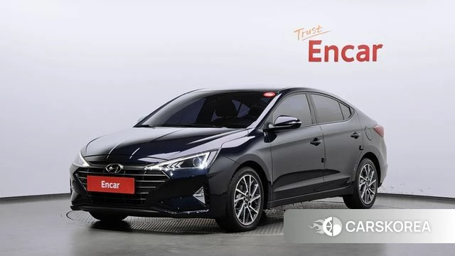 Hyundai The New Avante AD 2019 Синий из Кореи