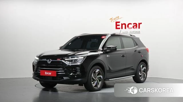 Ssangyong Beautiful Korando 2022 Черный из Кореи