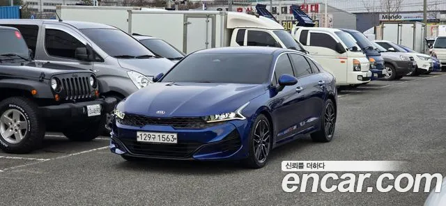 Kia K5 3rd generation 2020 Синий из Кореи