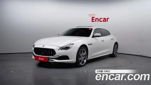 Maserati Quattroporte 2019 Белый из Кореи