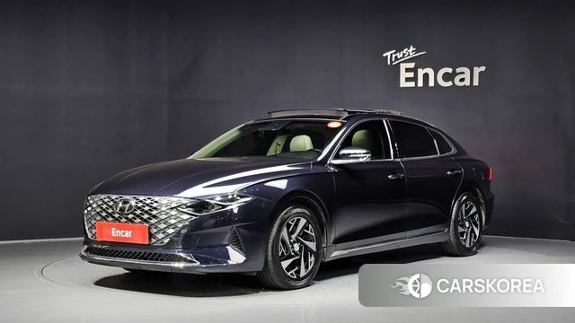 Hyundai The New Grandeur IG Hybrid 2021 Синий из Кореи