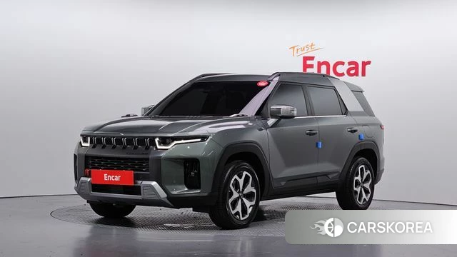 Ssangyong Torres 2024 Зеленый из Кореи