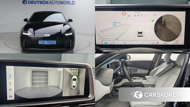 Hyundai Ionic 6 2022 Черный из Кореи