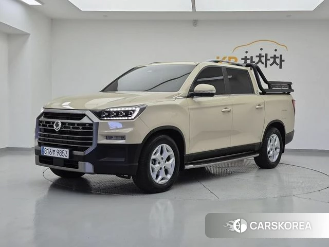 Ssangyong The New Rexton Sport 2023 Жемчужный цвет из Кореи