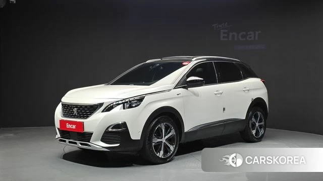 Peugeot 3008 second generation 2021 Белый из Кореи