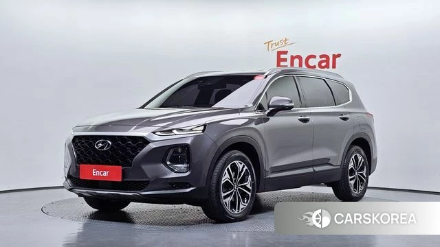Hyundai Santa Fe TM 2019 Серый из Кореи