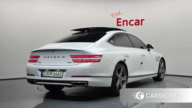 Genesis G80 (RG3) 2020 Белый из Кореи
