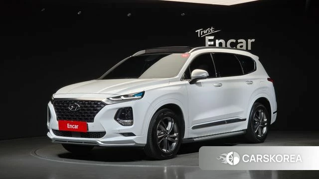 Hyundai Santa Fe TM 2018 Белый из Кореи