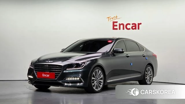 Genesis G80 2018 Черный из Кореи