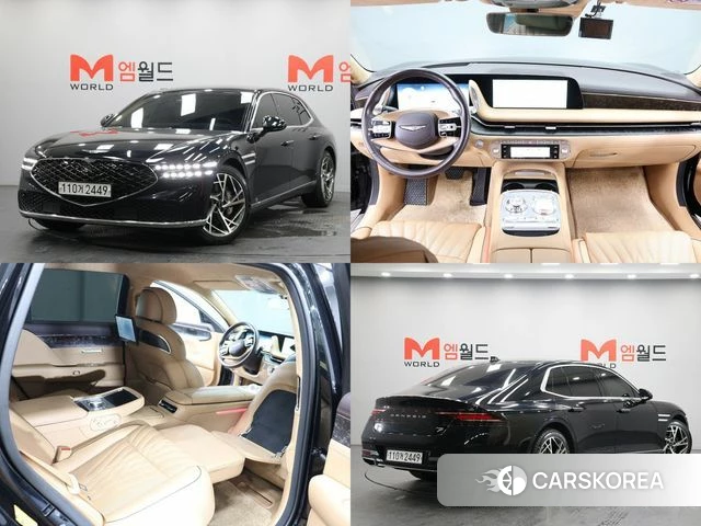 Genesis G90 (RS4) 2022 Черный из Кореи
