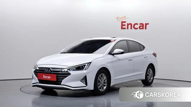 Hyundai The New Avante AD 2019 Белый из Кореи
