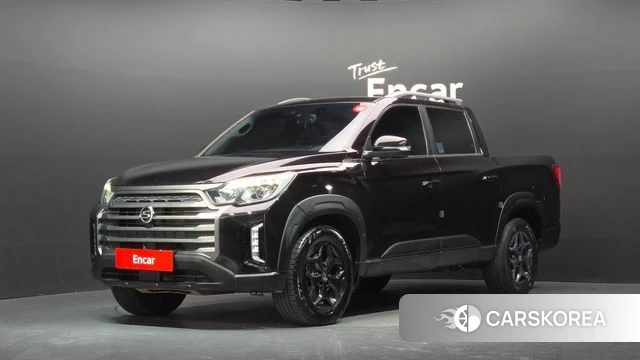 Ssangyong The New Rexton Sport 2021 Черный из Кореи