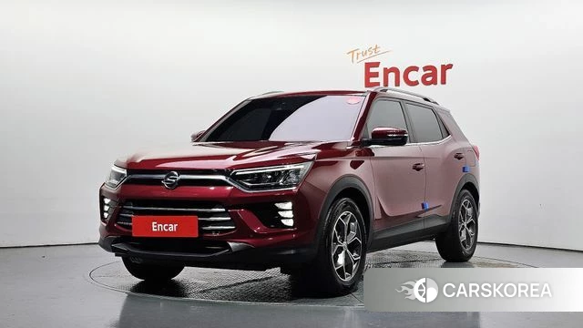 Ssangyong Beautiful Korando 2019 Красный из Кореи