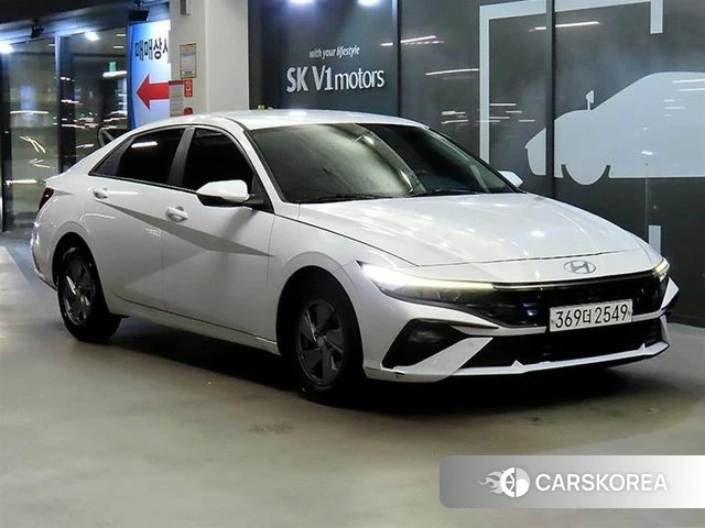 Hyundai The New Avante (CN7) 2023 Белый из Кореи