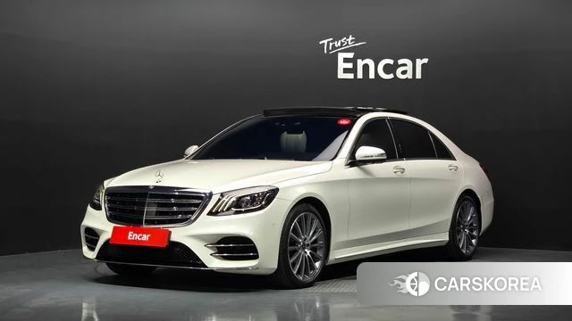 Mercedes-Benz S-Class W222 2019 Белый из Кореи