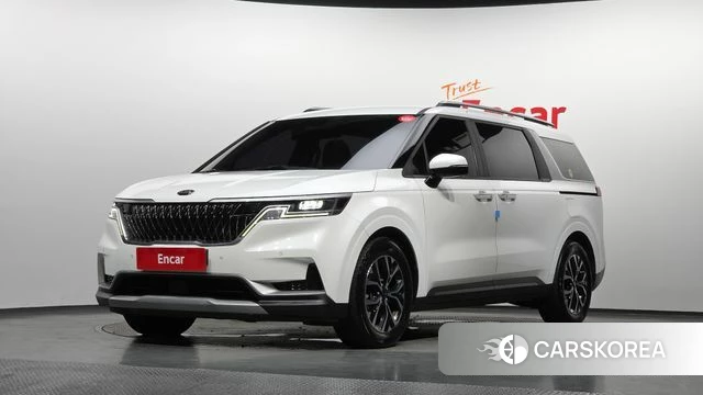 Kia Carnival 4th generation 2021 Белый из Кореи