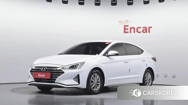 Hyundai The New Avante AD 2019 Белый из Кореи