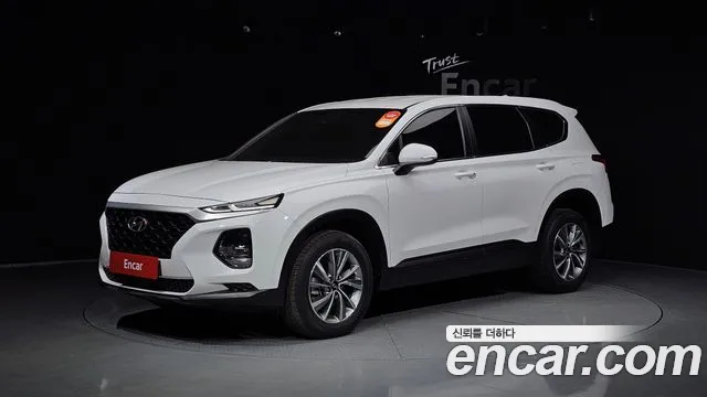 Hyundai Santa Fe TM 2018 Белый из Кореи