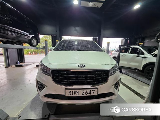 Kia The New Carnival 2018 Белый из Кореи