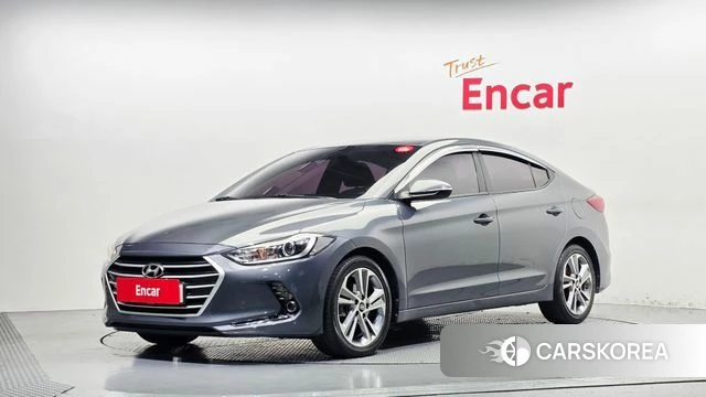 Hyundai Avante AD 2018 Серый из Кореи