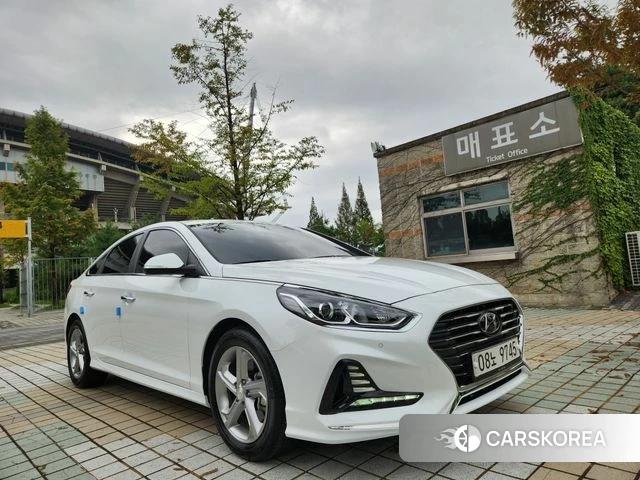 Hyundai Sonata New Rise 2019 Белый из Кореи