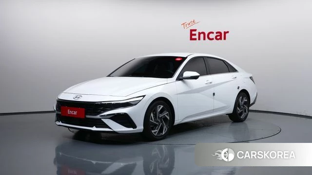 Hyundai The New Avante (CN7) 2025 Белый из Кореи