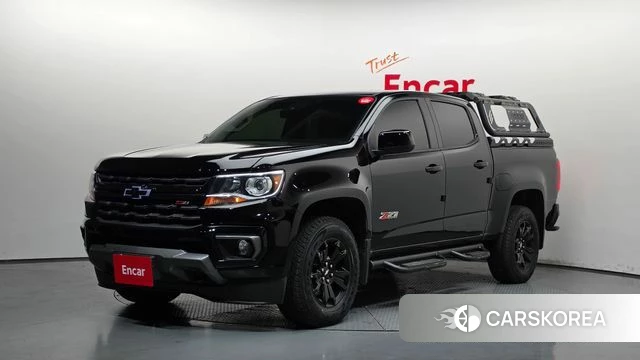 Chevrolet (GM Daewoo) Real New Colorado 2021 Черный из Кореи