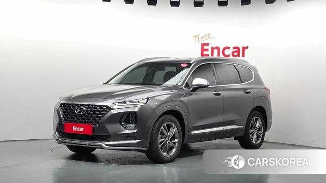 Hyundai Santa Fe TM 2018 Серый из Кореи